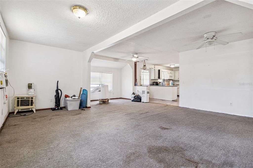 Empty room, Interior, Kitchen