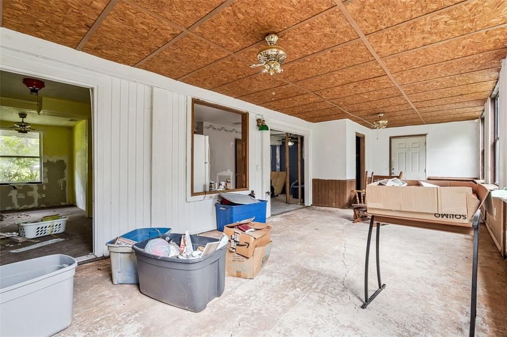 Interior, Wooden Ceilings