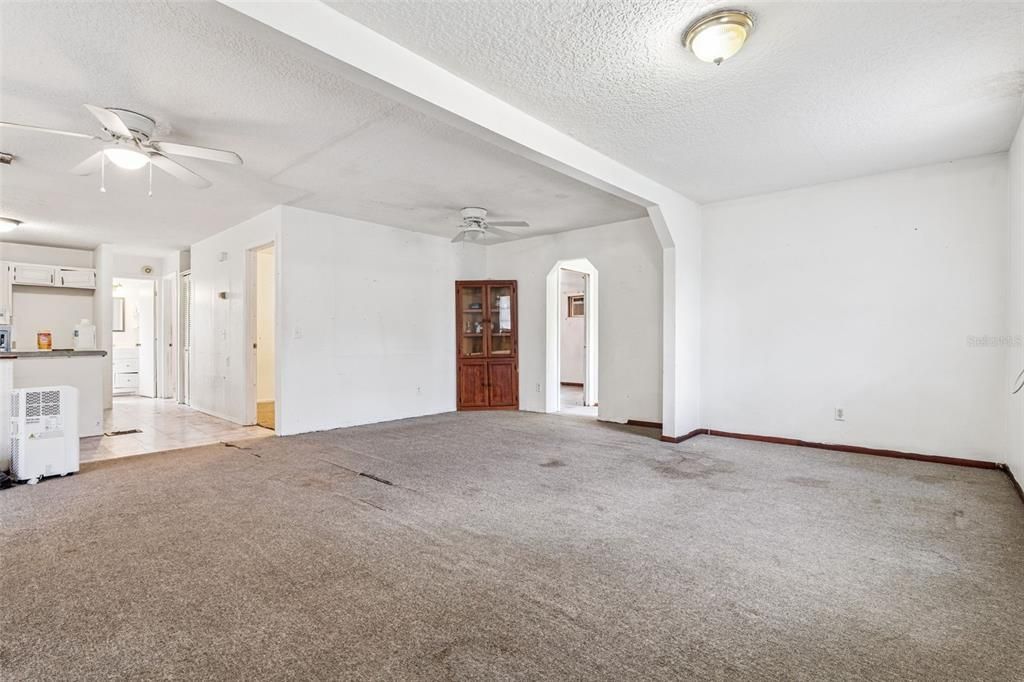 Empty room, Interior, Kitchen