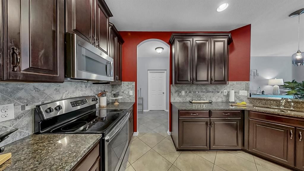 Interior, Kitchen, Pendant Lights, Recessed Lighting