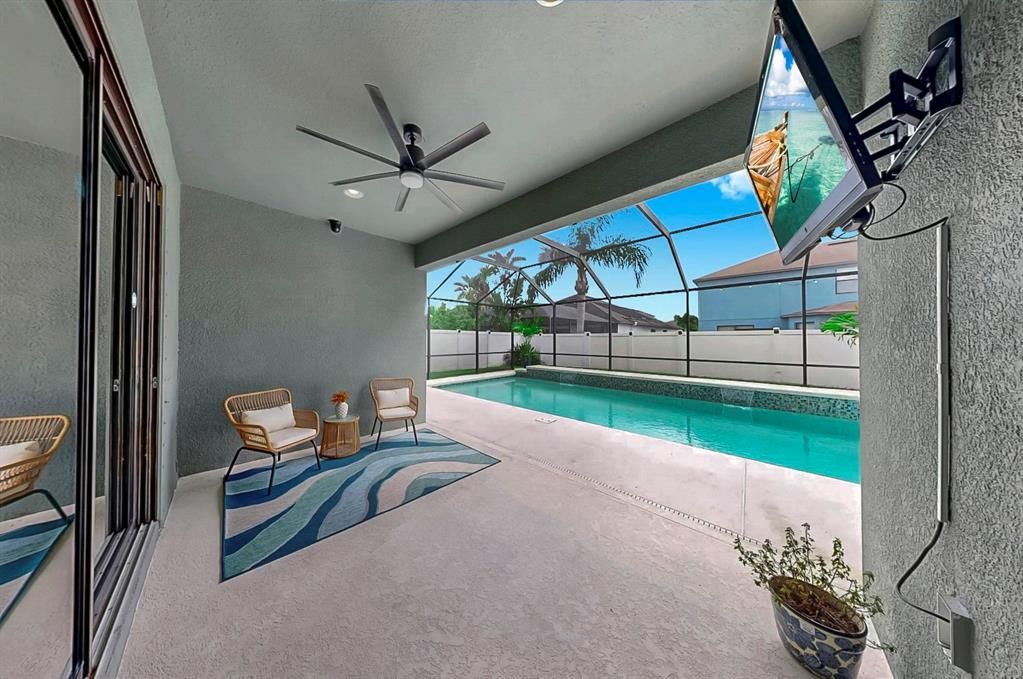 Glass Ceilings, Interior, Pool, Sun Room