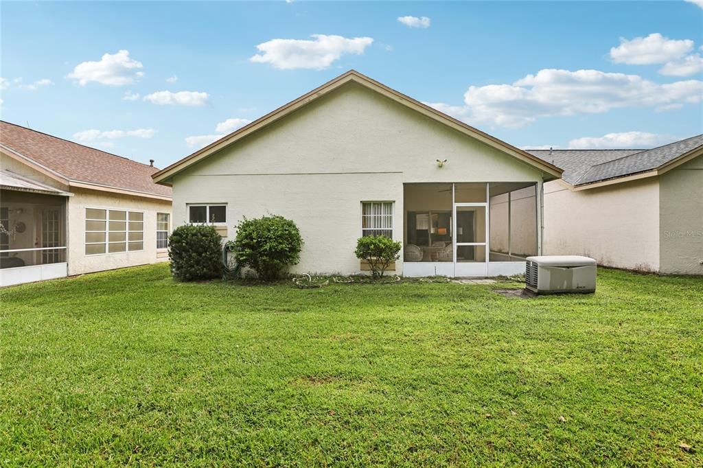 Backyard, Exterior