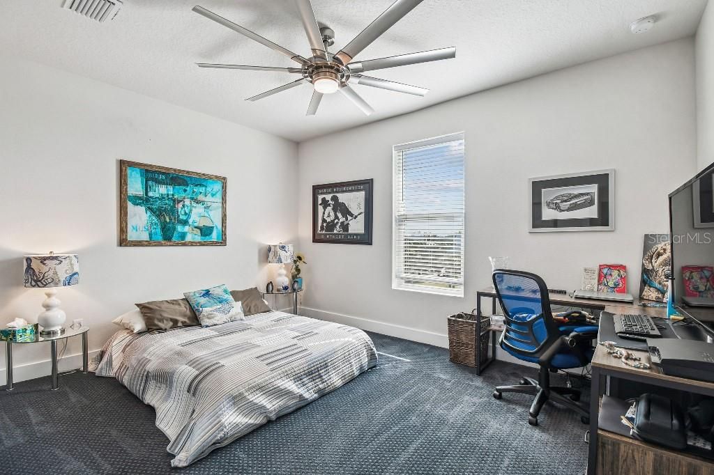 Bedroom, Home Office, Interior