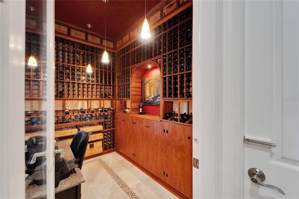 Interior, Pendant Lights, Wine Storage