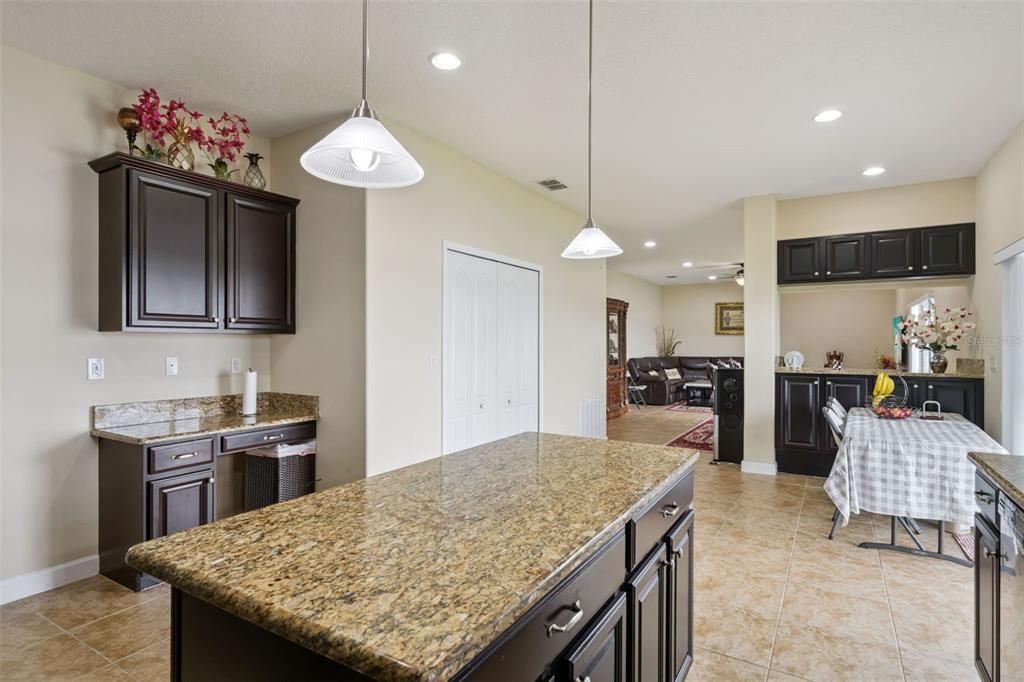 Interior, Kitchen, Pendant Lights, Recessed Lighting