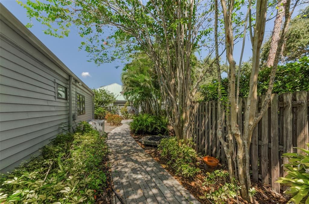 Backyard, Exterior