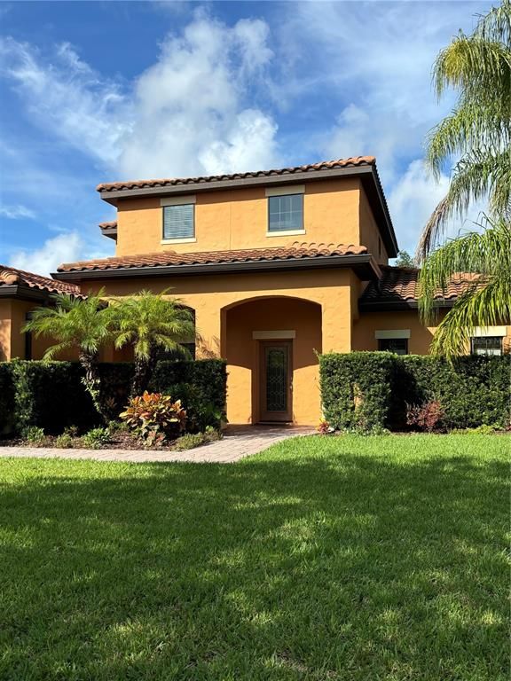 Backyard, Exterior, Facade, Mediterranean