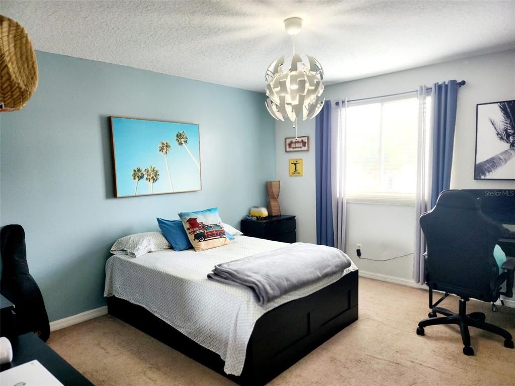 Bedroom, Chandelier, Interior