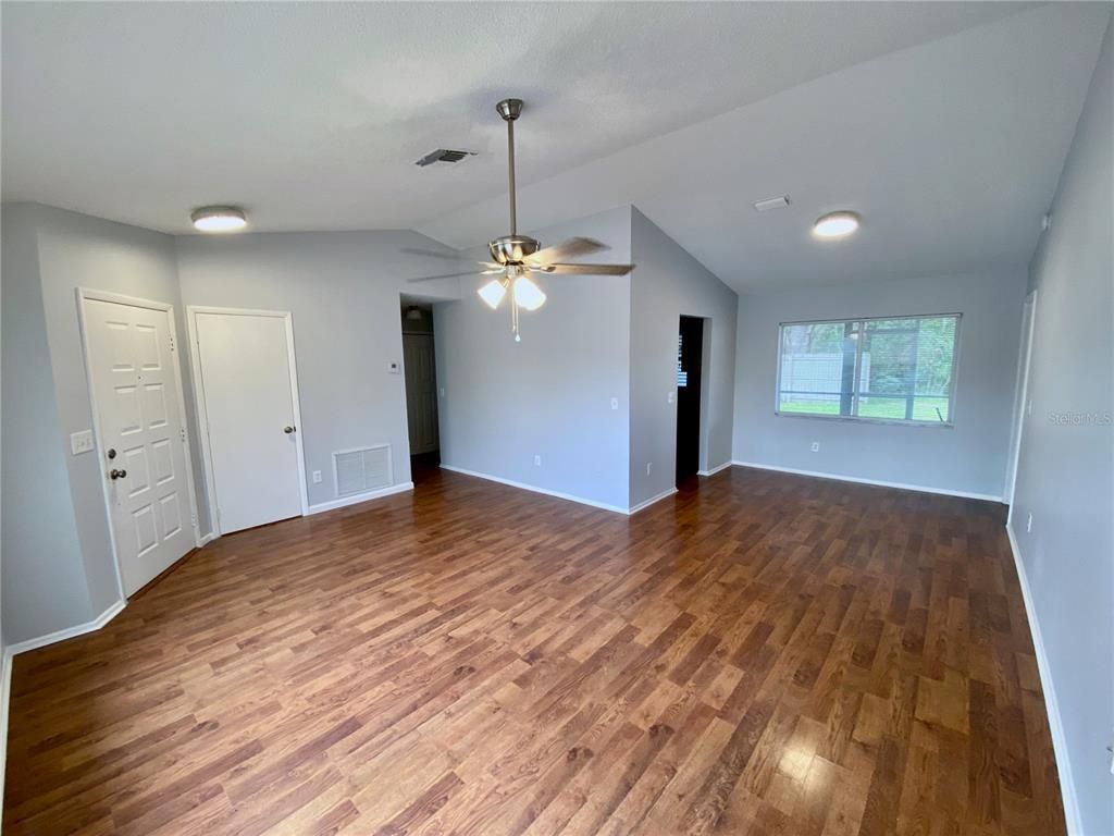 Empty room, Interior, Wood Texture Flooring