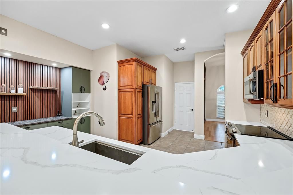 Interior, Kitchen, Recessed Lighting