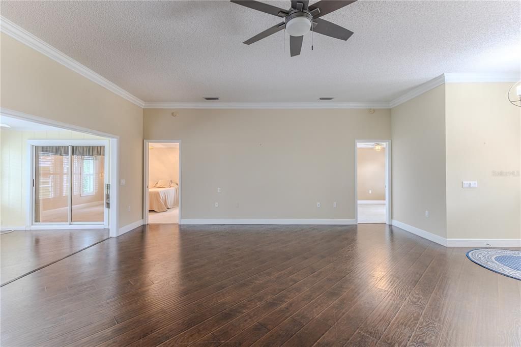Empty room, Interior, Wood Texture Flooring