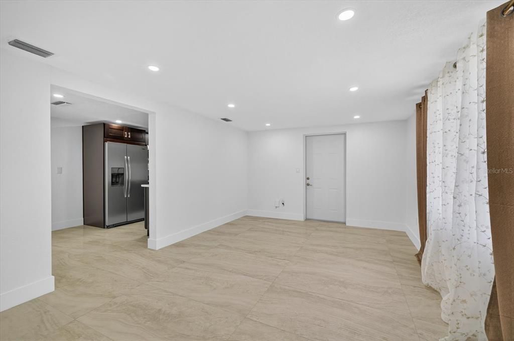 Elevator, Empty room, Interior, Recessed Lighting