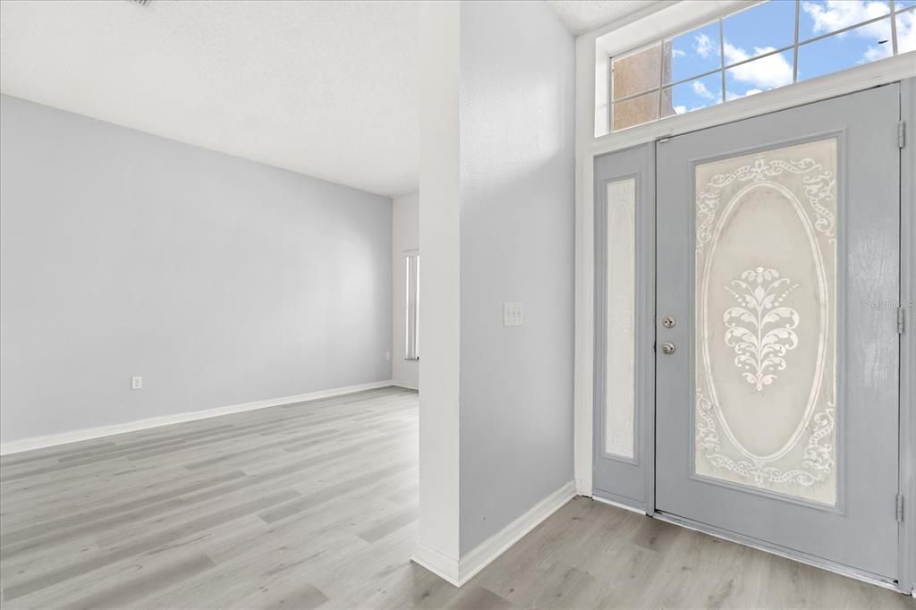 Empty room, Interior, Wood Texture Flooring