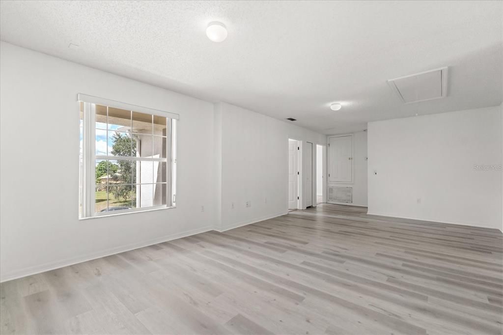 Empty room, Interior, Wood Texture Flooring