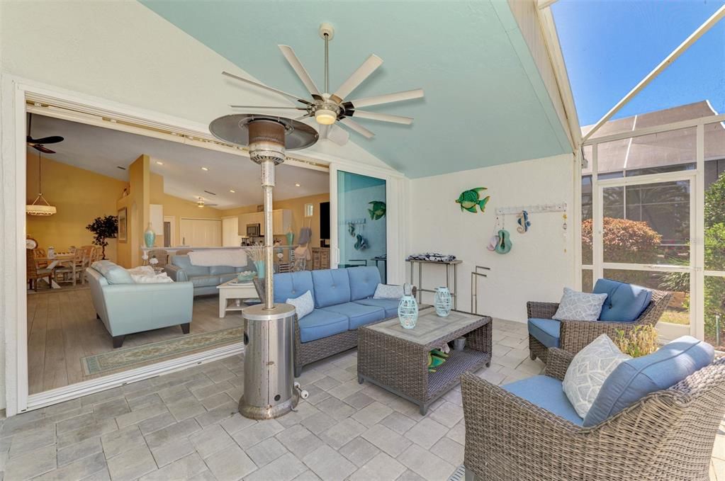 Dining room, Interior, Living room, Recessed Lighting, Sun Room