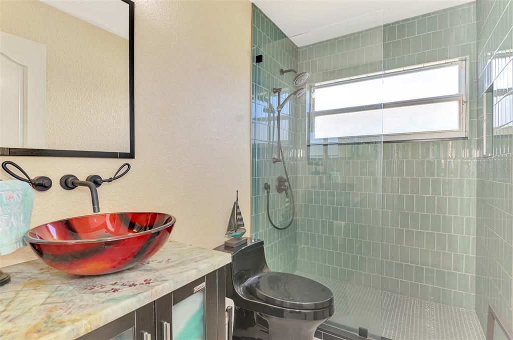 Bathroom, Glass Shower, Interior