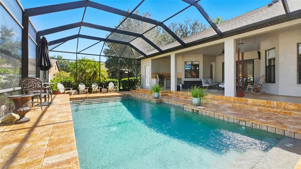 Glass Ceilings, Interior, Pool, Sun Room
