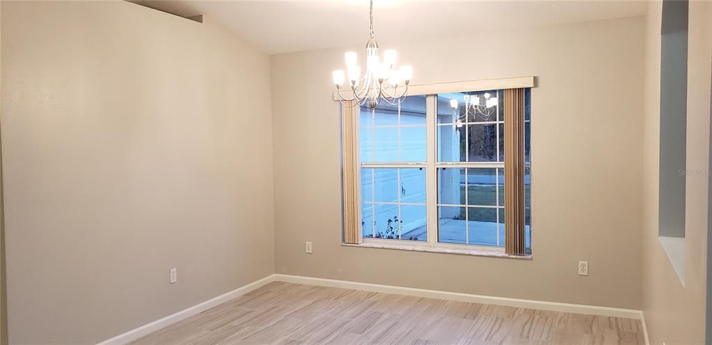 Chandelier, Empty room, Interior, Wood Texture Flooring