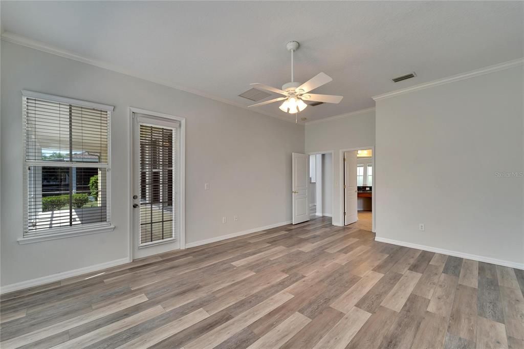 Empty room, Interior, Wood Texture Flooring