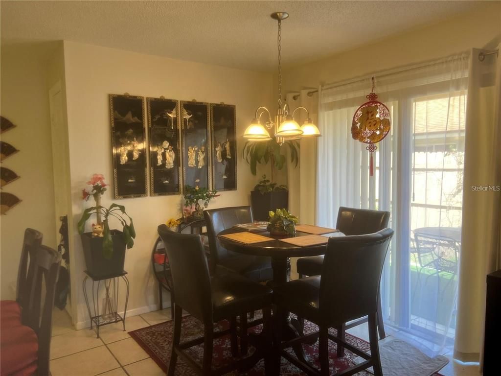Dining room, Interior, Pendant Lights