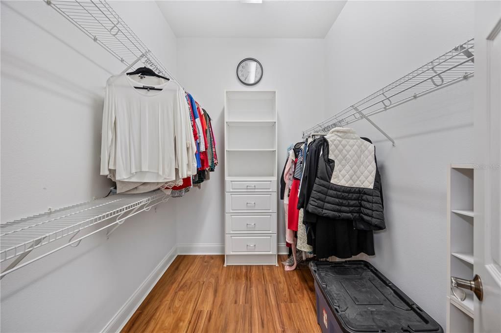 Interior, Walk-in Closets, Wood Texture Flooring