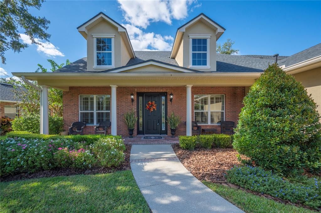 Exterior, Facade, Brick Facade, Cape Cod