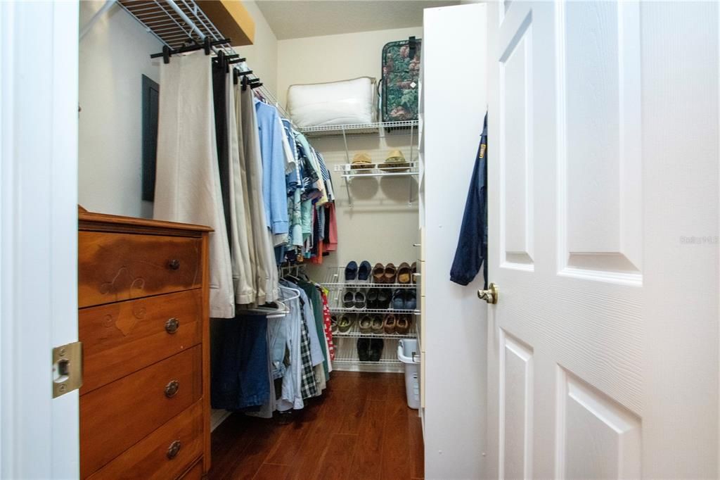 Interior, Walk-in Closets, Wood Texture Flooring
