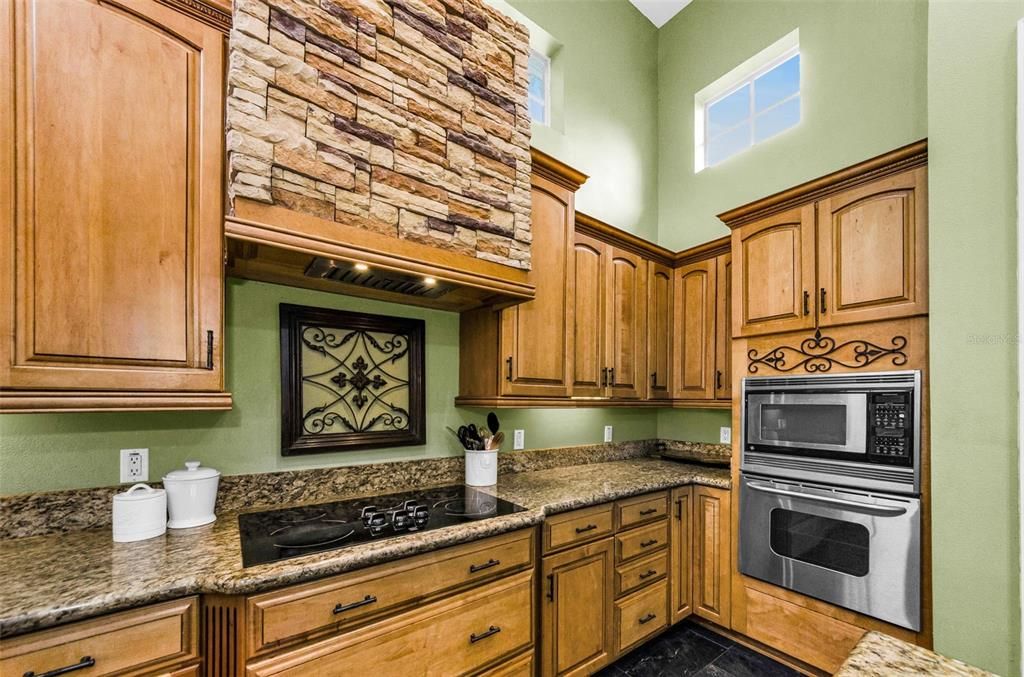 Interior, Kitchen, Stone Walls