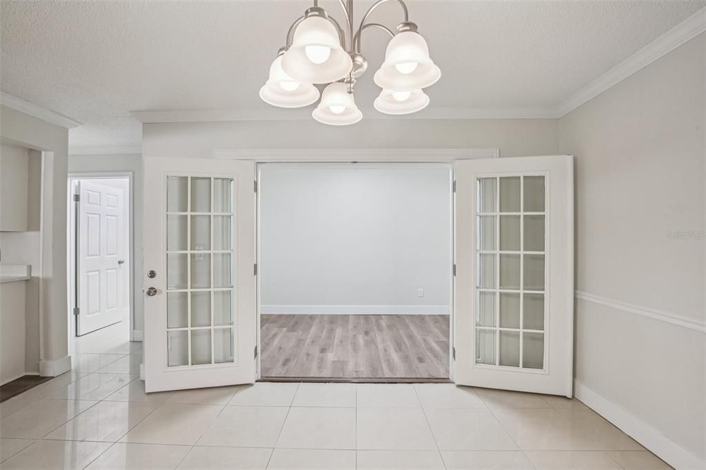 Chandelier, Interior, Wood Texture Flooring