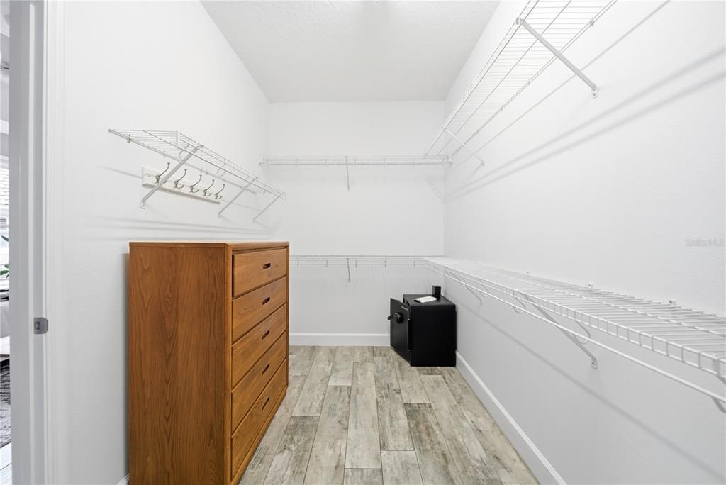 Interior, Walk-in Closets, Wood Texture Flooring