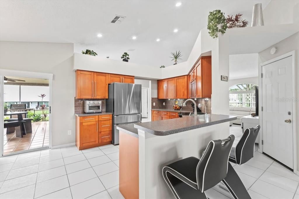 Interior, Kitchen, Recessed Lighting, Stainless Steel Appliances