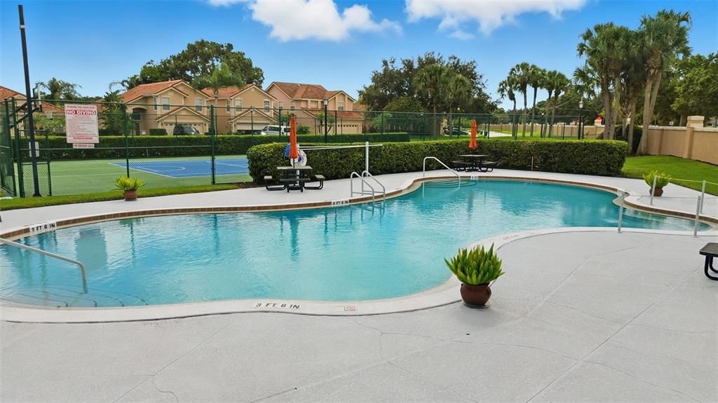 Exterior, Pool, Tennis Courts