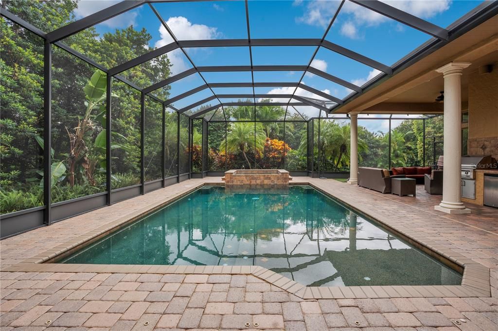 Glass Ceilings, Interior, Pool, Sun Room