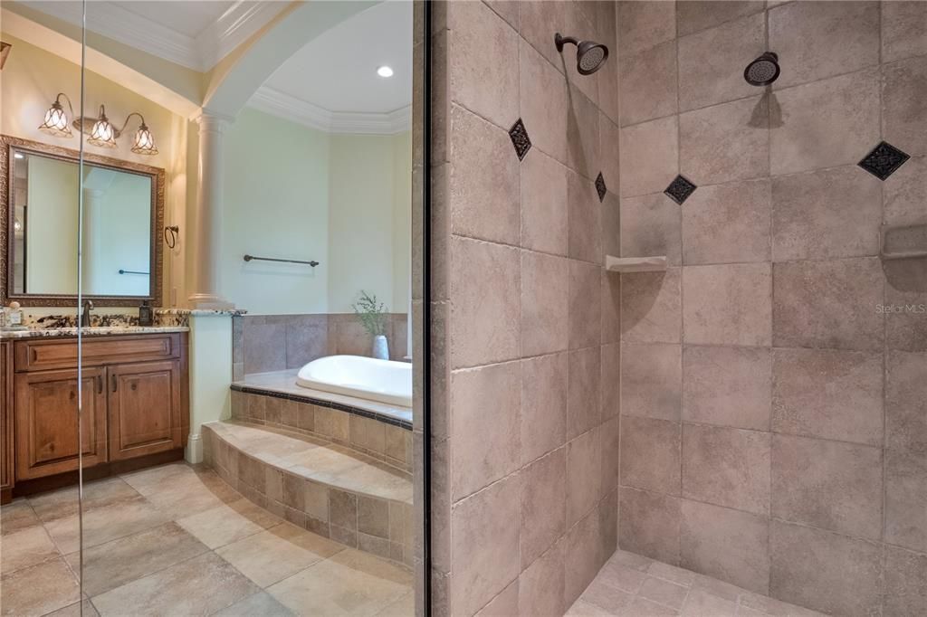 Bathroom, Interior, Recessed Lighting