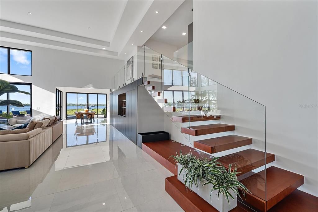 Interior, Recessed Lighting, Water