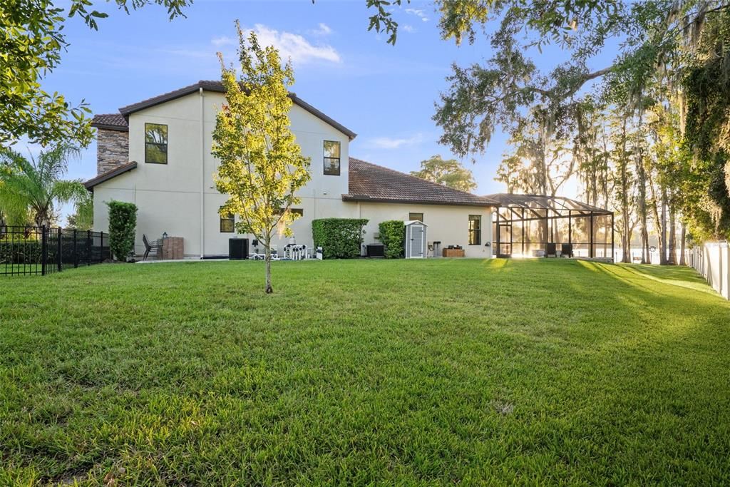 Backyard, Exterior