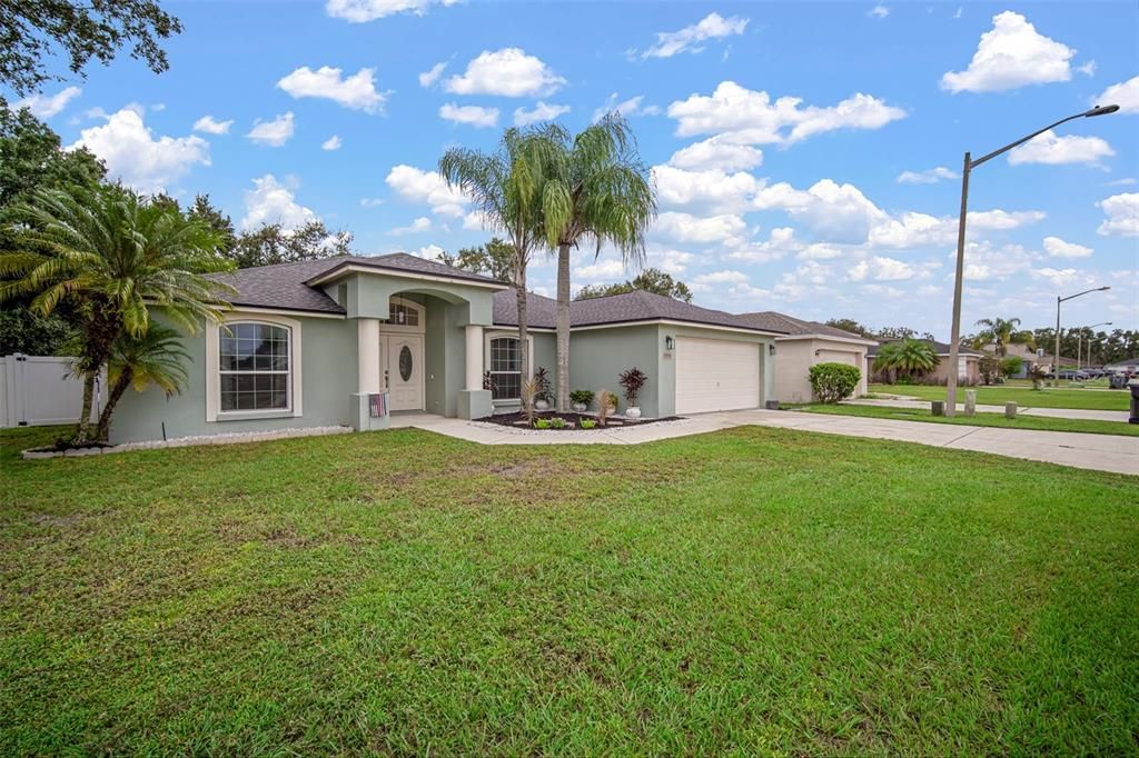 Attached, Backyard, Exterior, Facade, Ranch