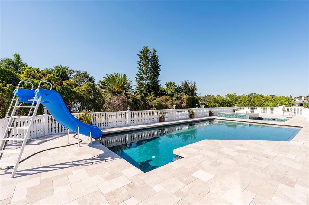 Exterior, Playground, Pool