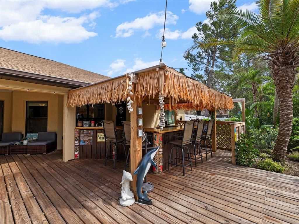 Exterior, Wood Texture Flooring