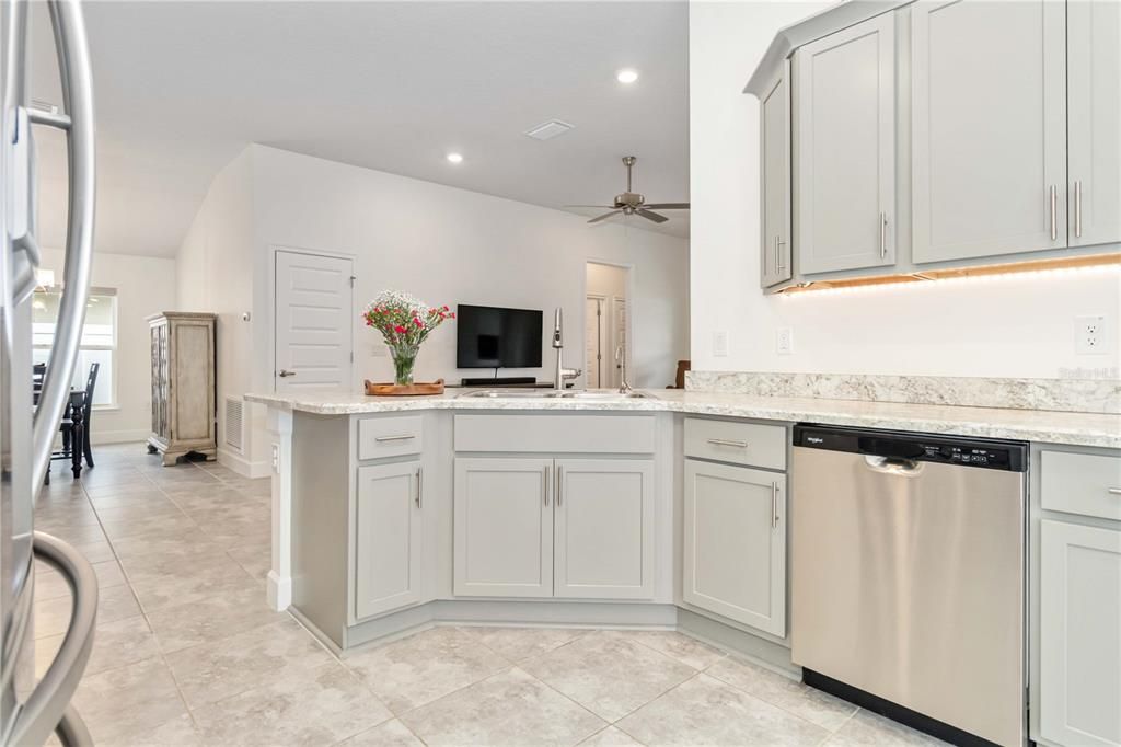 Interior, Kitchen, Recessed Lighting