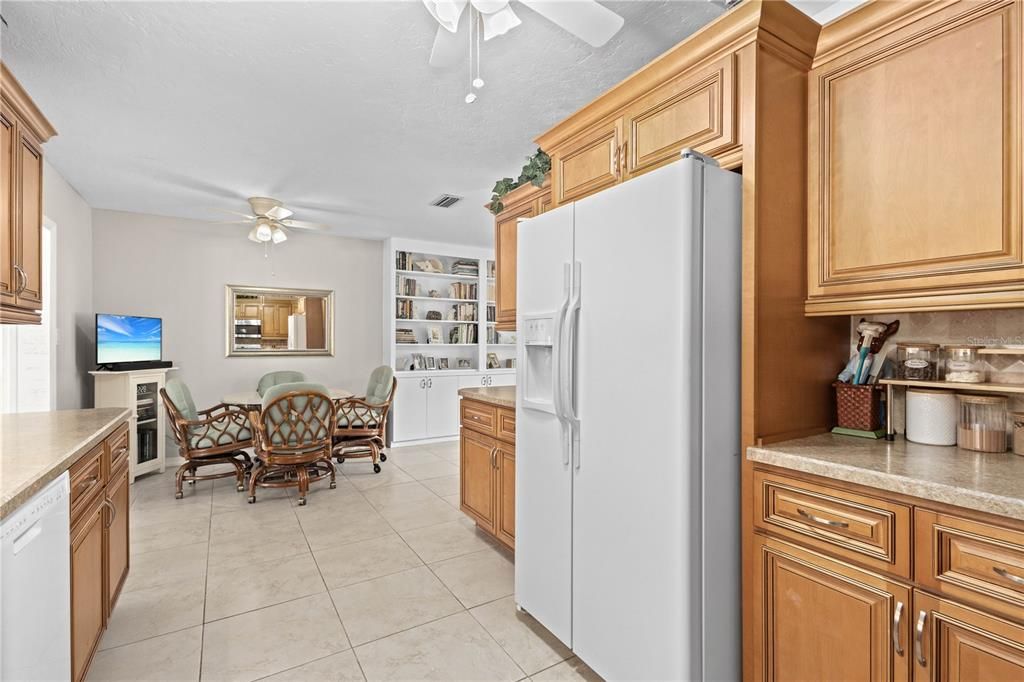 Dining room, Interior, Kitchen