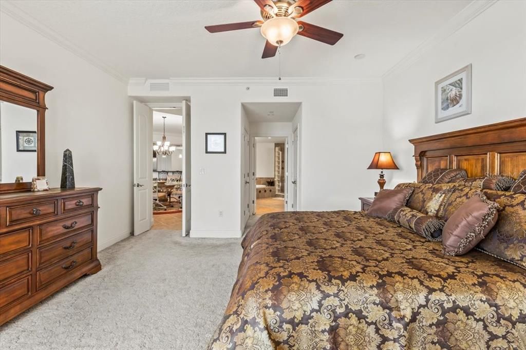 Bedroom, Chandelier, Interior