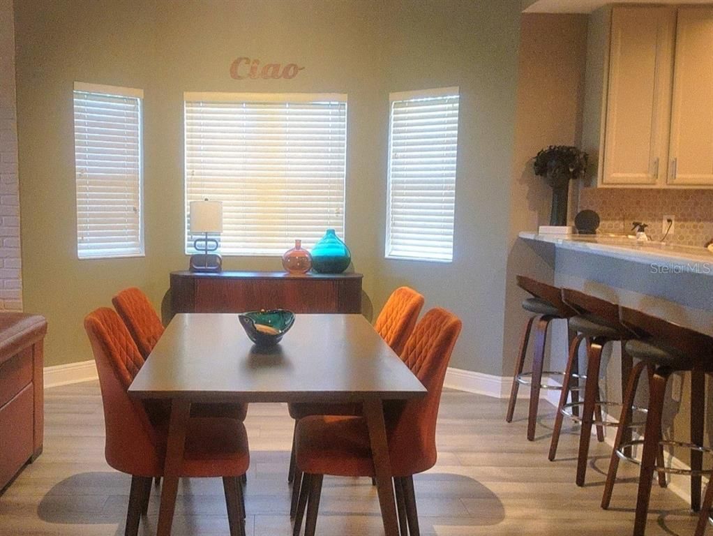 Dining room, Interior, Wood Texture Flooring