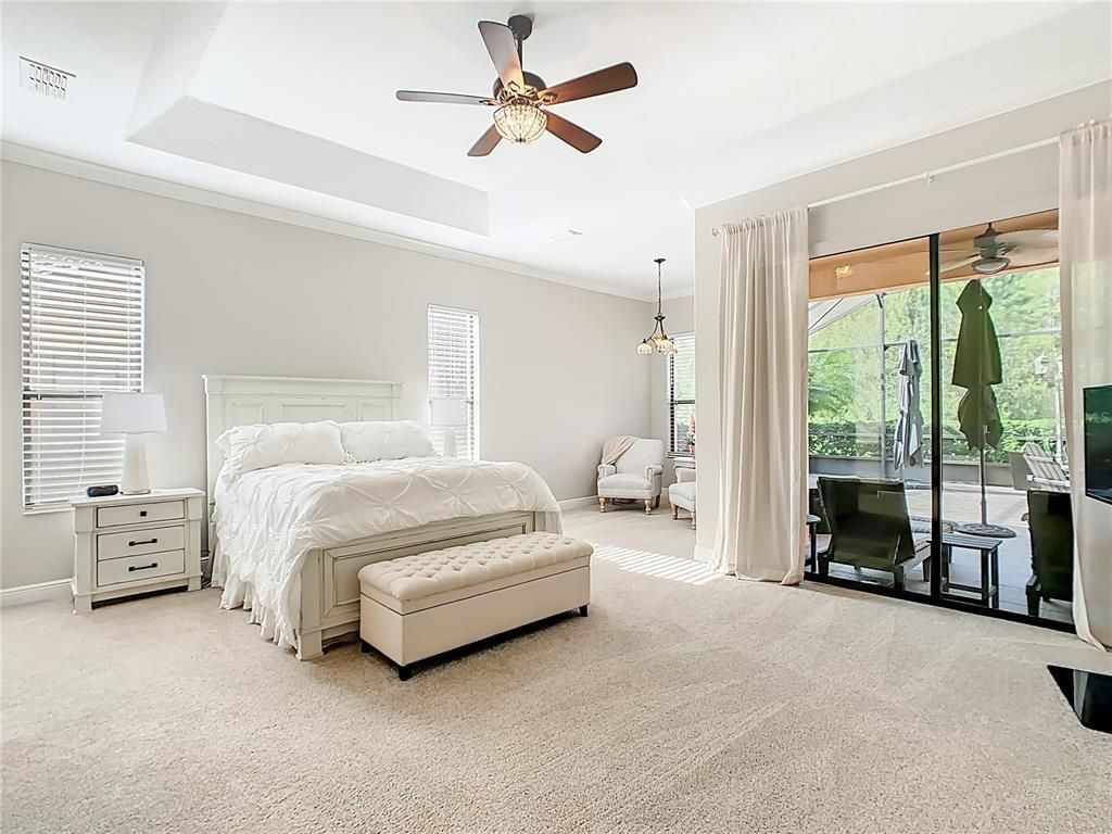 Bedroom, Interior, Pendant Lights