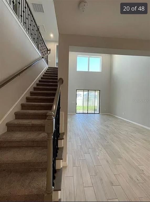 Interior, Recessed Lighting, Wood Texture Flooring
