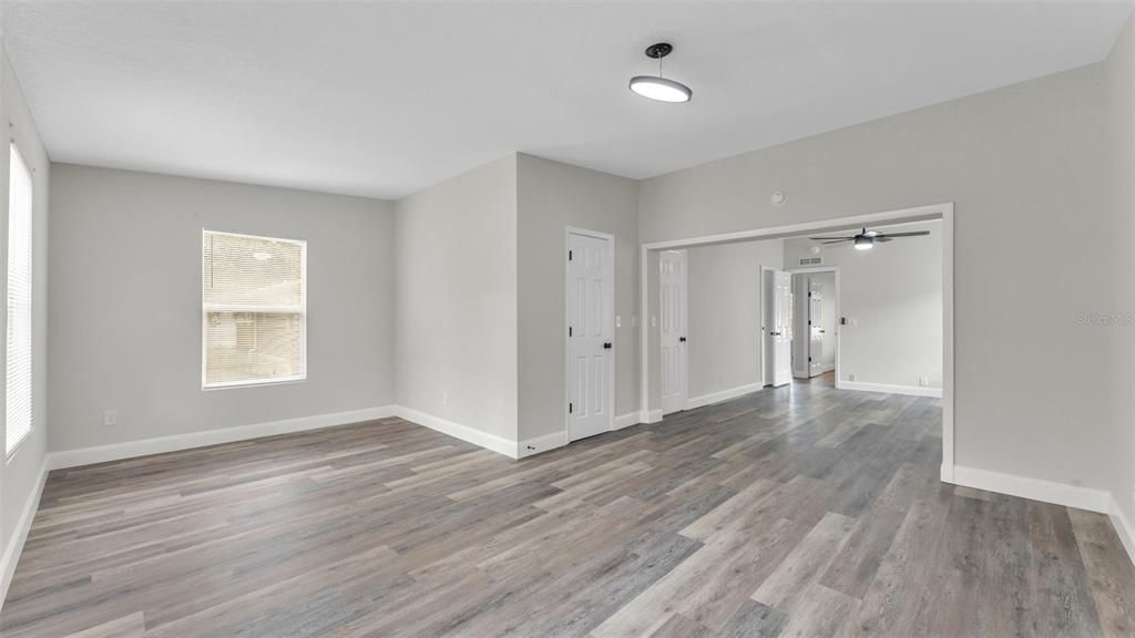 Empty room, Interior, Wood Texture Flooring