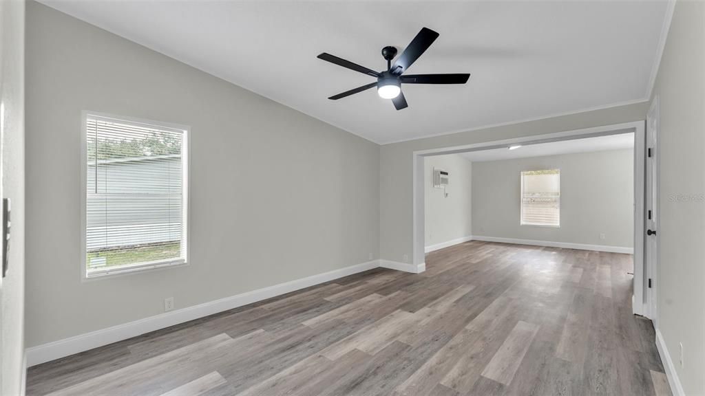 Empty room, Interior, Wood Texture Flooring