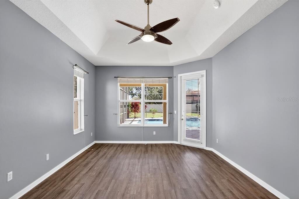 Empty room, Interior, Wood Texture Flooring