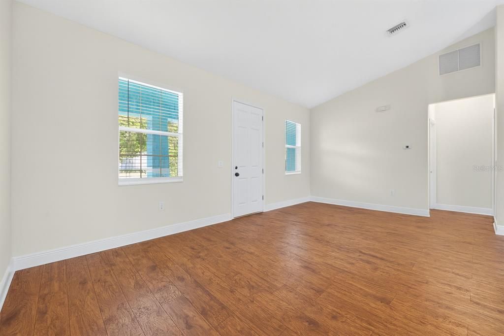 Empty room, Interior, Wood Texture Flooring