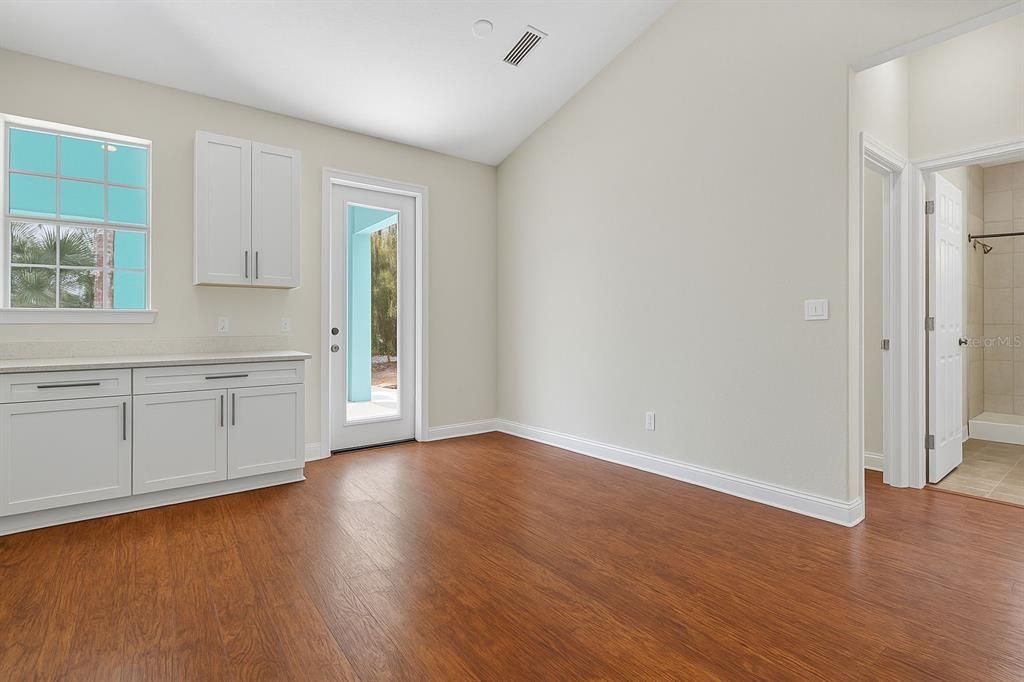 Empty room, Interior, Wood Texture Flooring